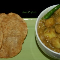 Food I Grew up Eating – Kachori Aloo