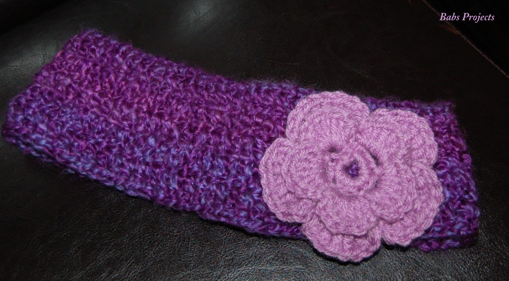 Floral Crochet Earmuffs