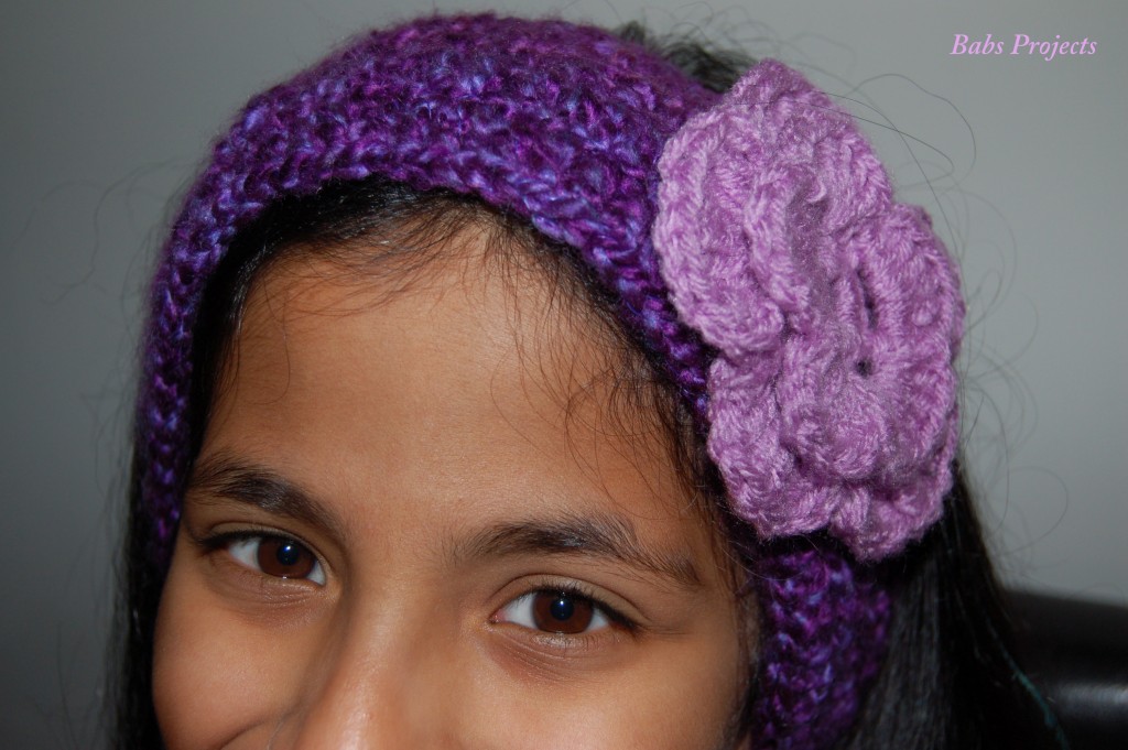 Floral Crochet Earmuffs
