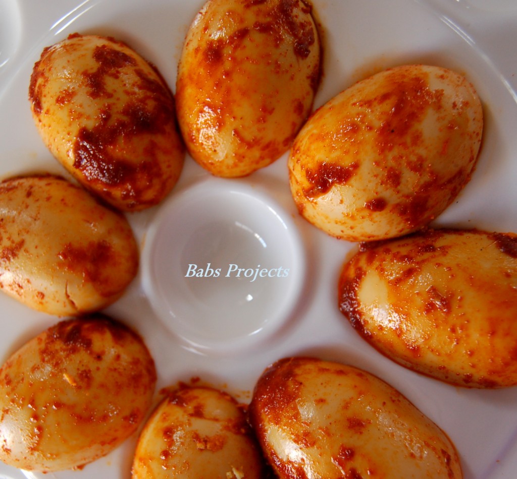 Spicy Masala Eggs, Spicy Egg Ghee Roast