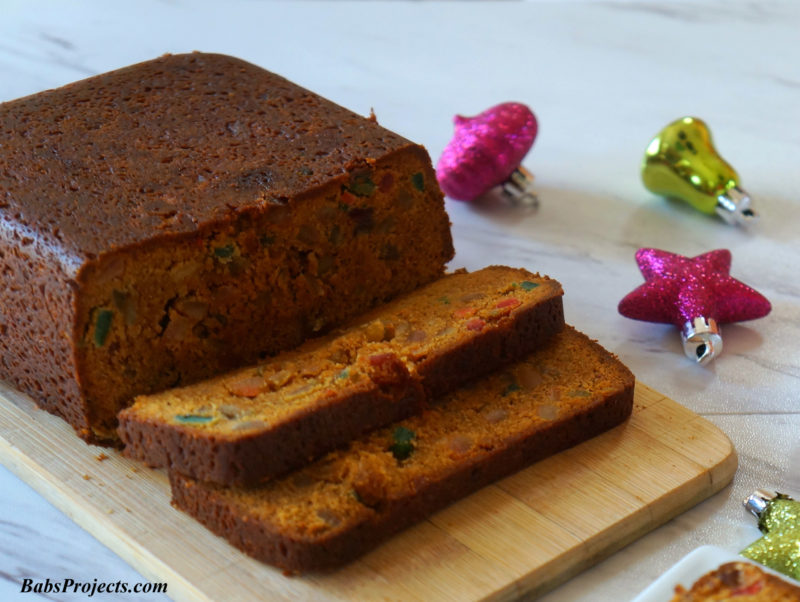 India Rum Cake, Fruit Cake, Christmas Cake