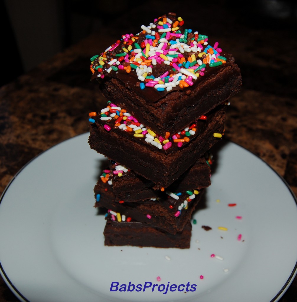 "Brownie With Sprinkles"