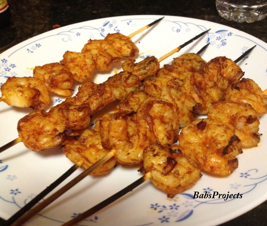 Spicy Grilled Shrimp