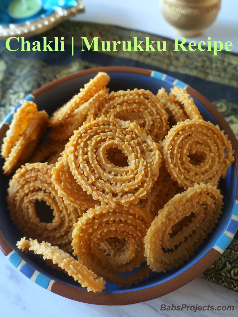 Round Chakli in a Bowl