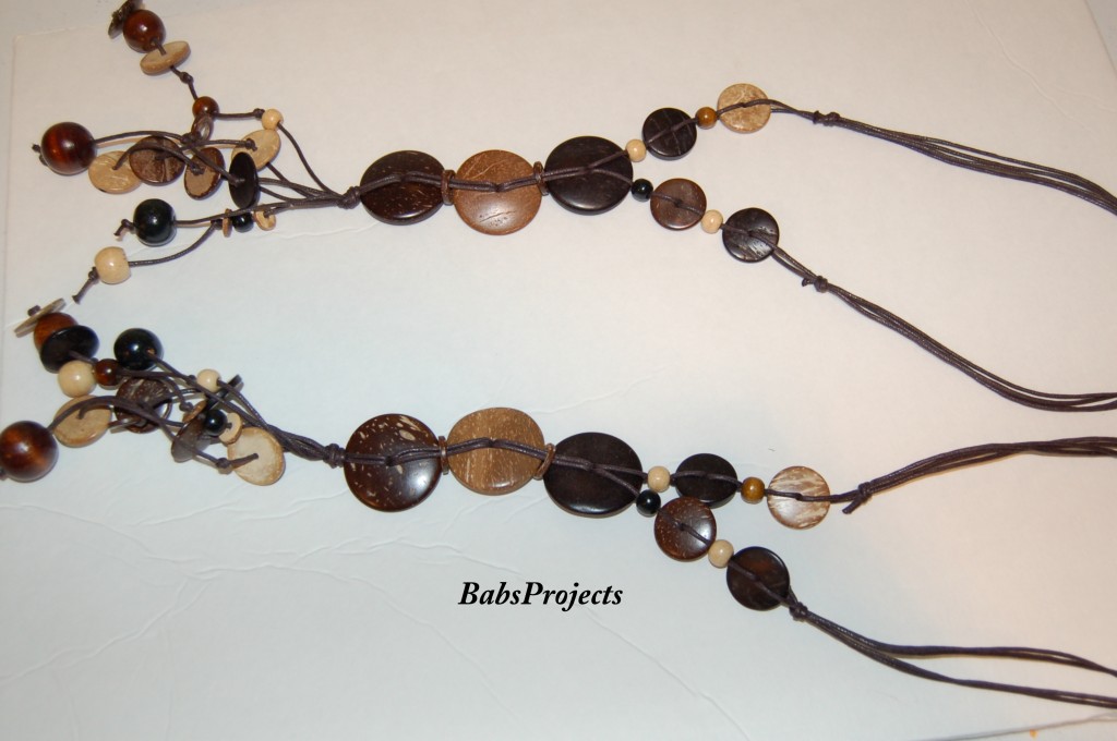 Wooden Bead Necklace