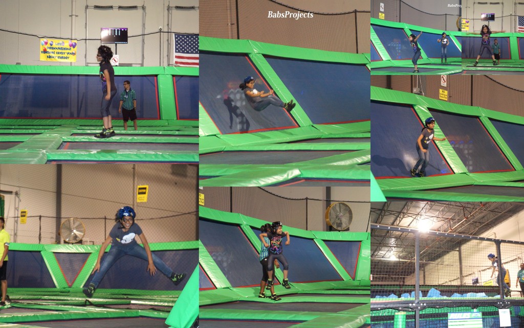 Trampoline arena online