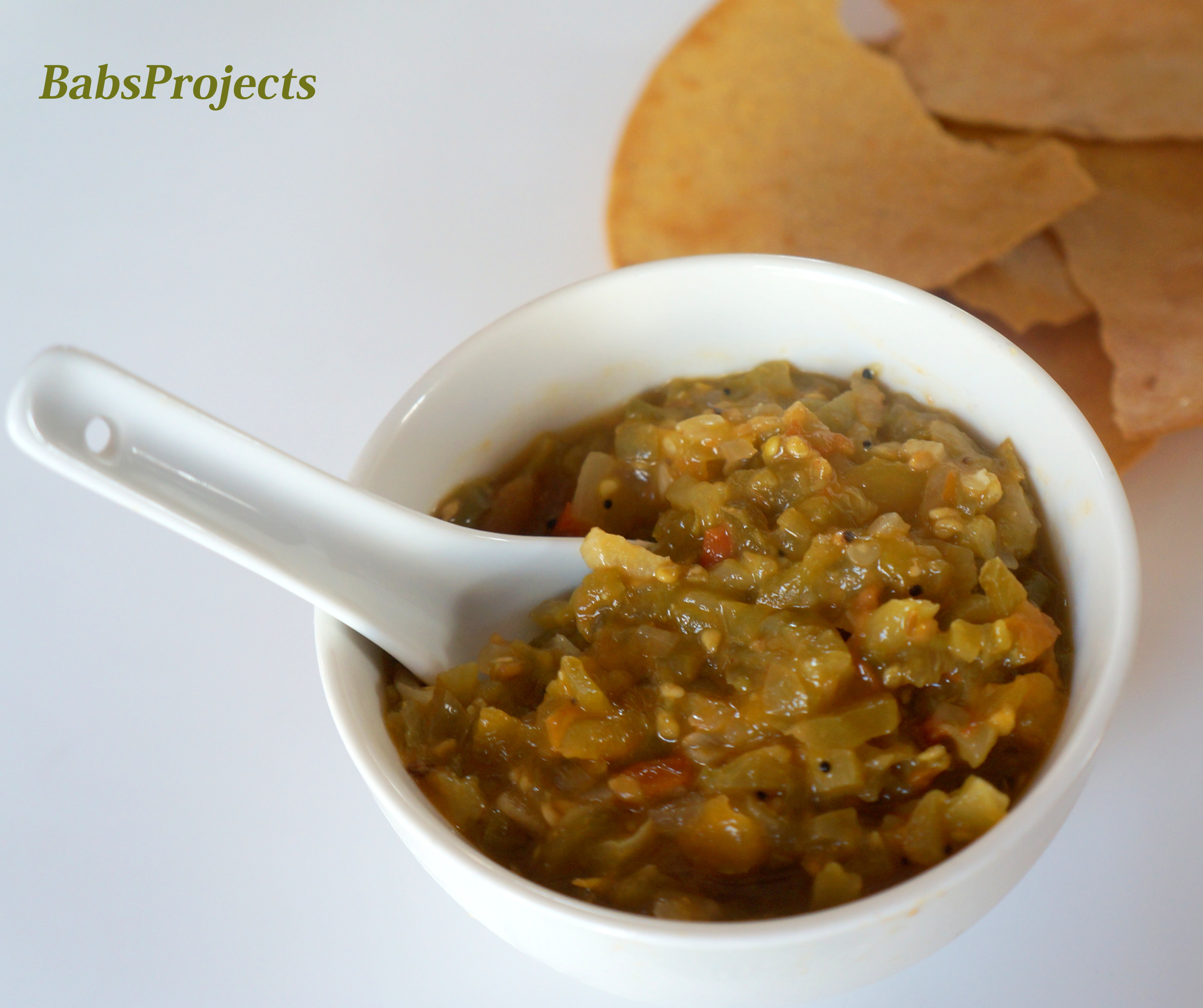 Green Tomato Chutney