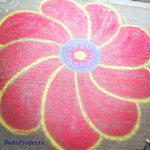 Chalk Rangoli