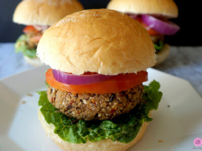 Black Bean and Chickpea Burgers