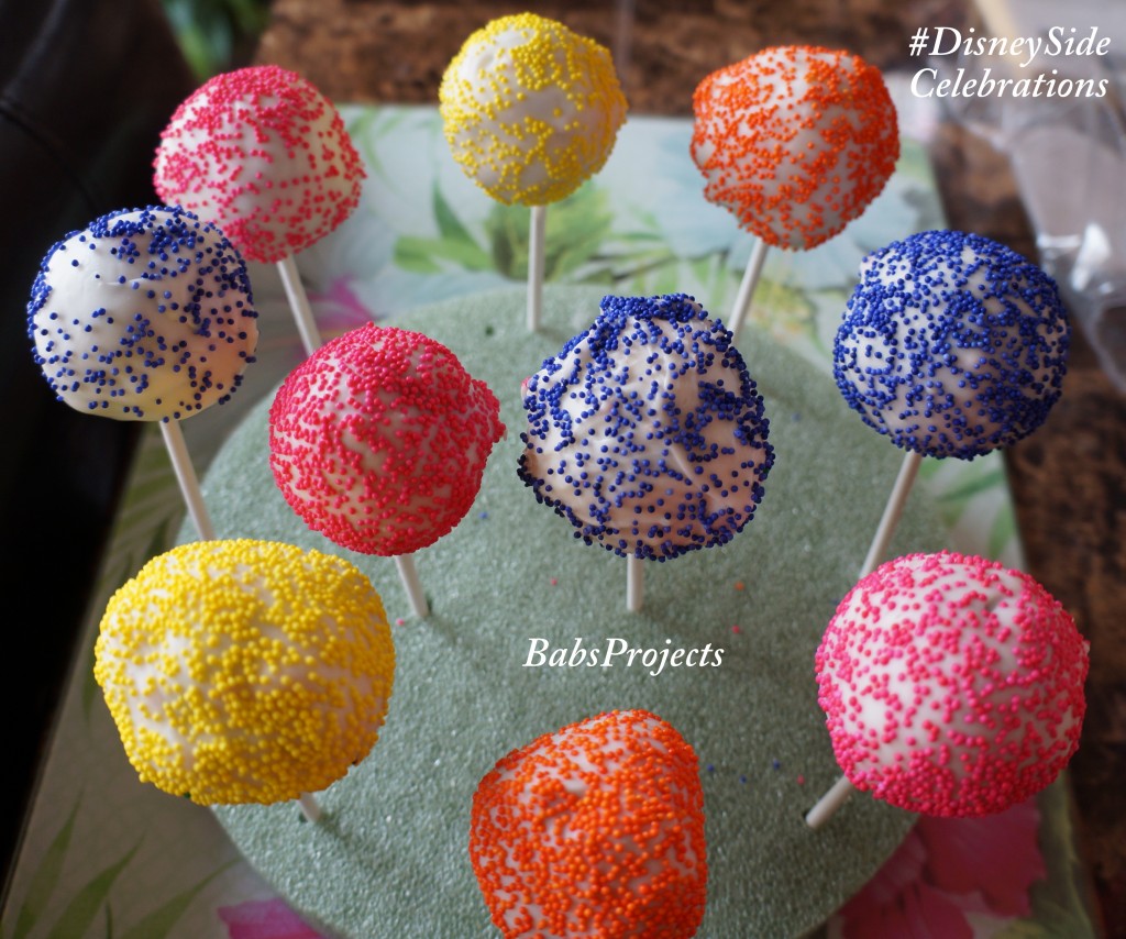 Cake Pops Disney Side Celebrations