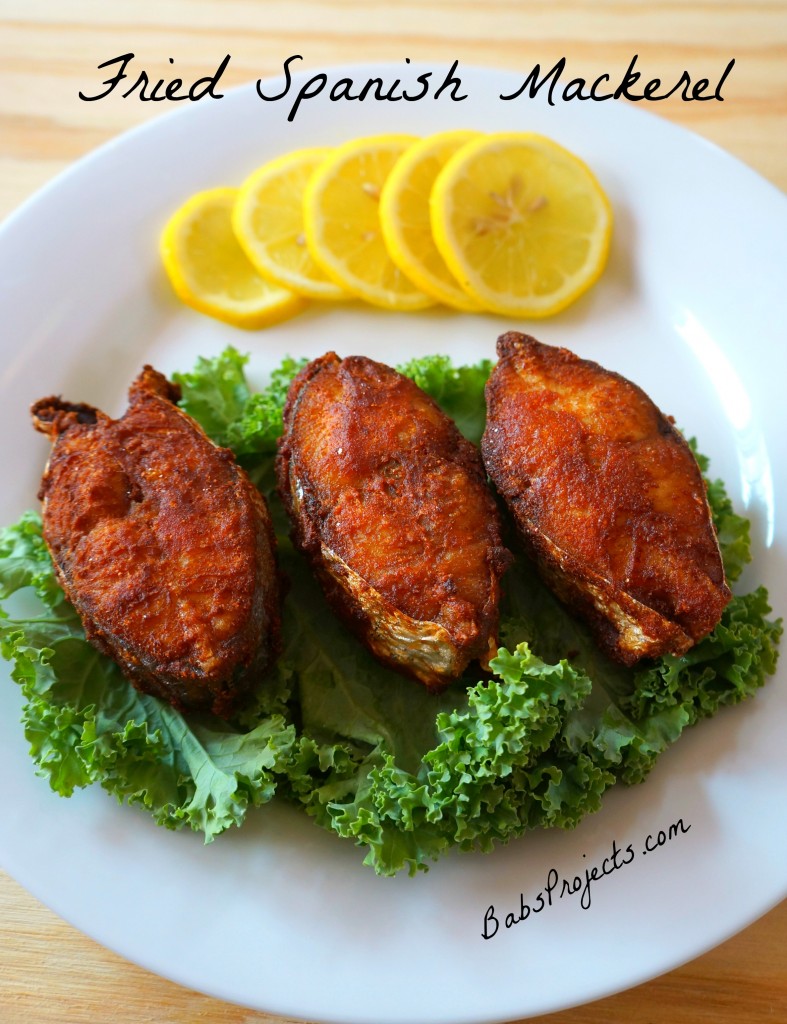 Fried Spanish Mackerel