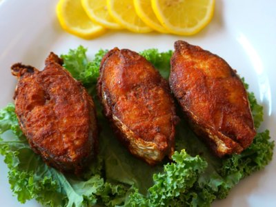 Fried Spanish Mackerel