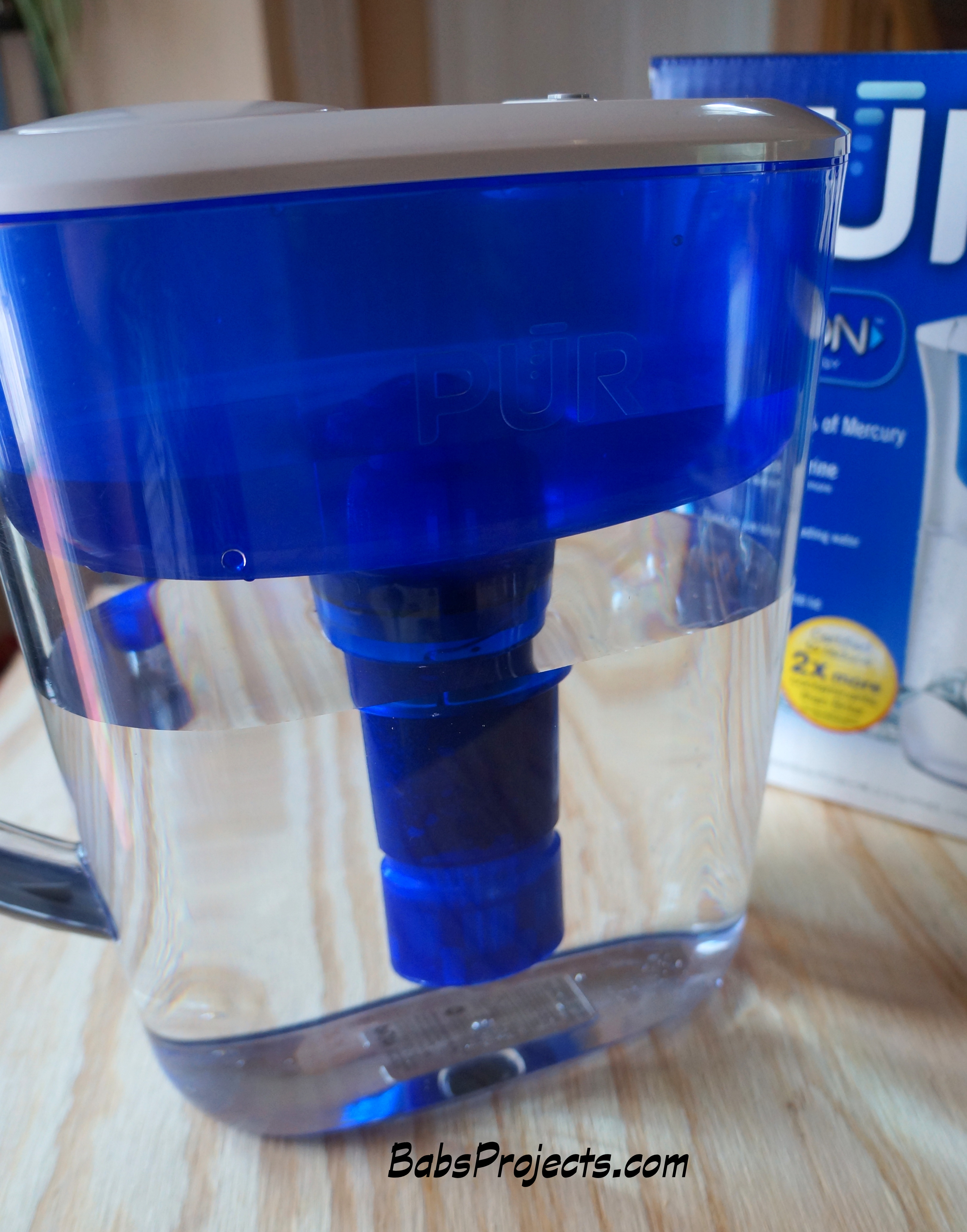 How to clean a pur water filter