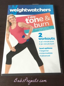 Weight Watcher 7 Day Tone and Burn
