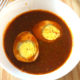 Egg Vindaloo in a White Bowl