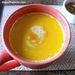 How to Make Haldi Doodh, Turmeric Milk, Golden Milk