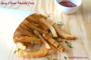 How to Make Spicy Chaat Masala Fries at Home