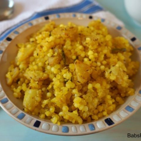 How to Make The Perfect Sabudana Khichdi, Sago Khichdi That is Non-Sticky and Dry