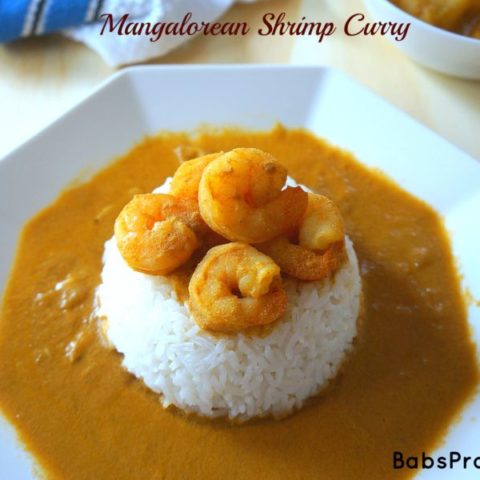 Mangalorean Shrimp Curry With Coconut