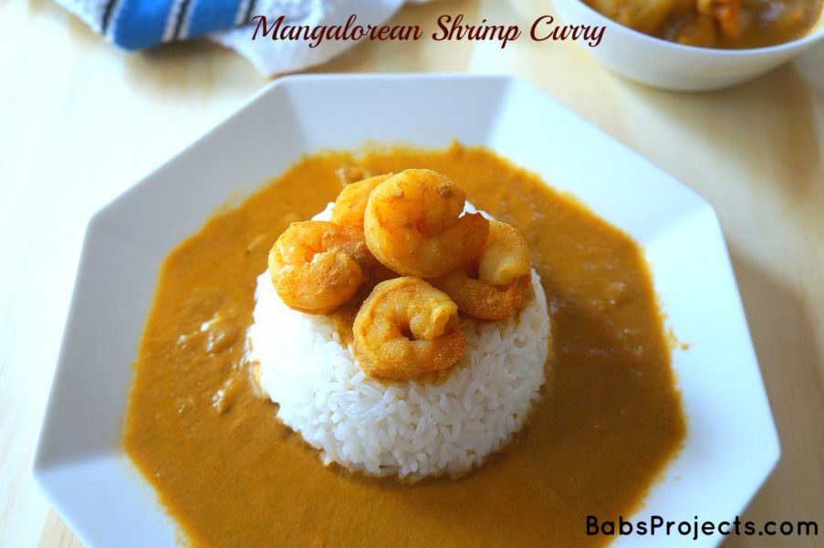 Mangalorean Shrimp Curry With Coconut
