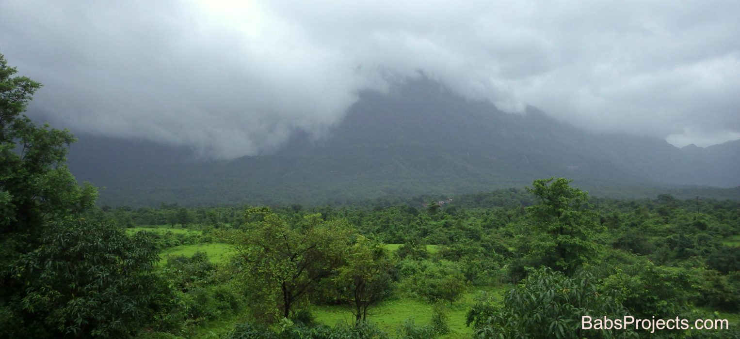 Murbad Waterfalls in Singapur Village