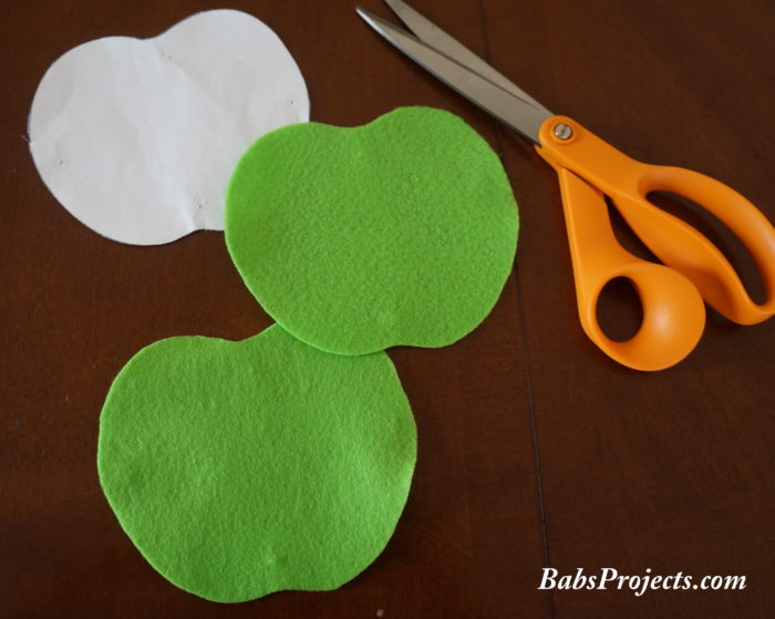 Apple Scented Potpourri Pouches DIY with Felt