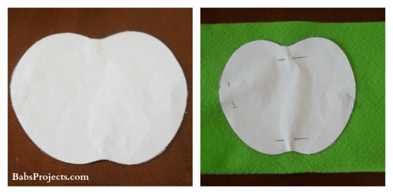Apple Scented Potpourri Pouches DIY with Felt