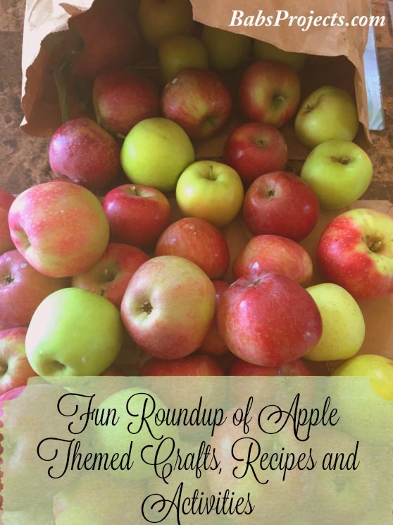 Apple Themed Post with Crafts, Recipes and Other Activities