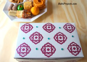 Decorate and Create Your Own Diwali Gift Boxes to Pack all the Sweet and Savory Snacks.