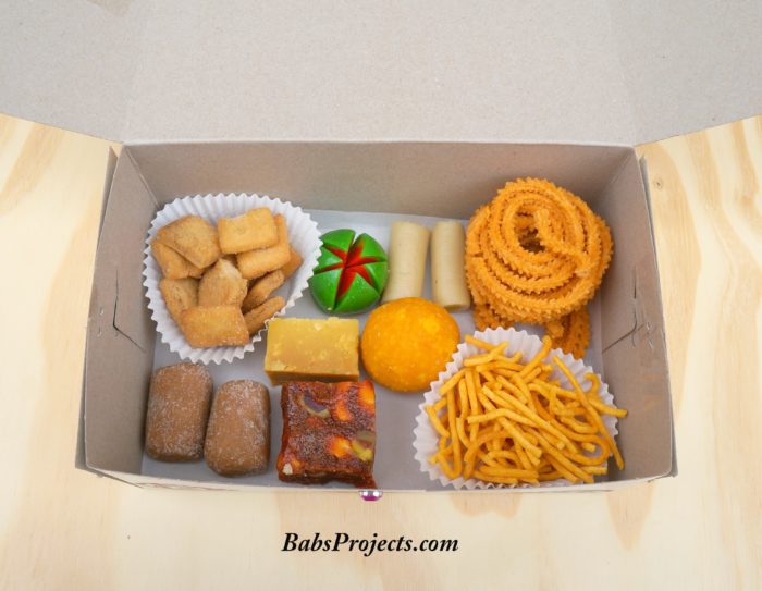 Decorate and Create Your Own Diwali Gift Boxes to Pack all the Sweet and Savory Snacks.