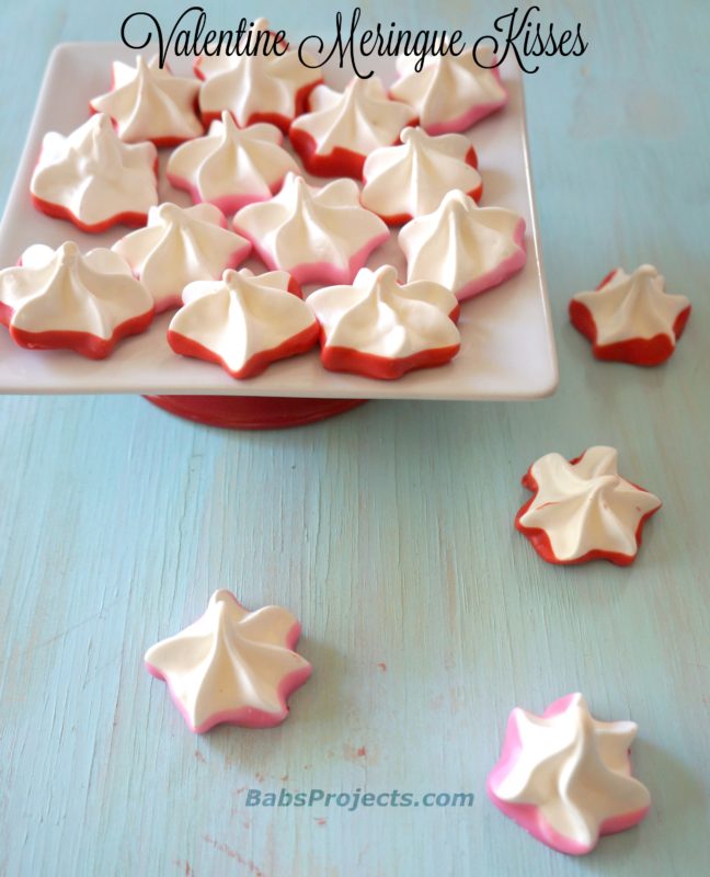 Easy to Make and Melt in Your Mouth Valentine Meringue Kisses