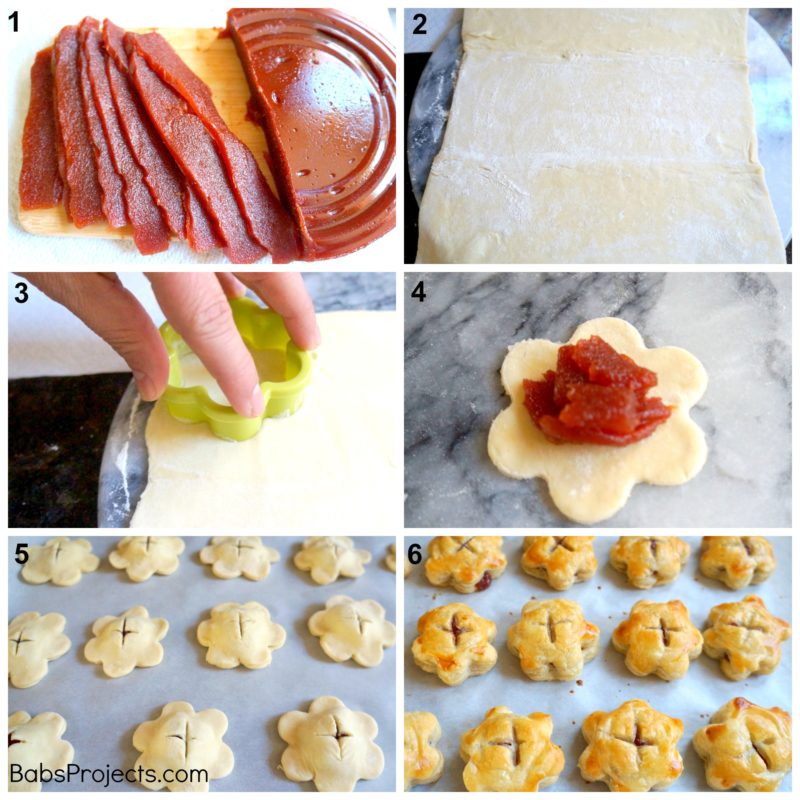 Guava Pastry Bites Made With Guava Paste and Puff Pastry