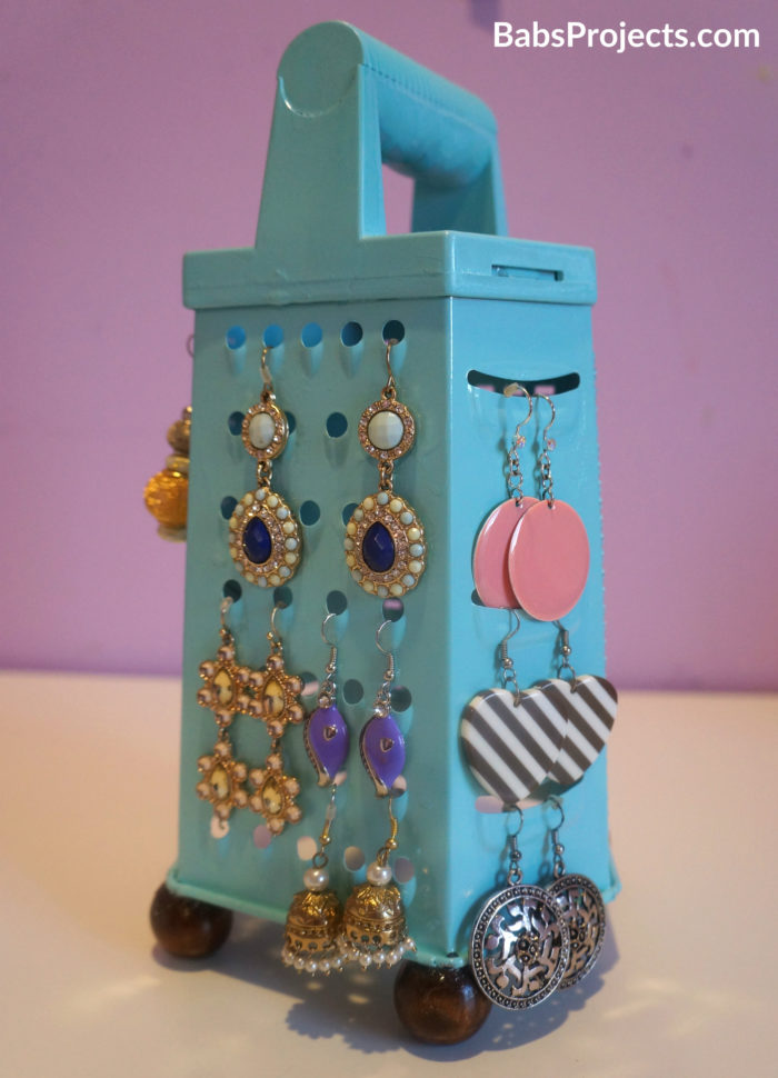 Grater Earring Holder