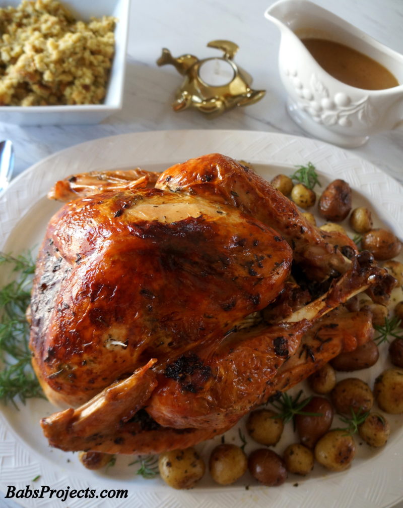 Herb Roasted Turkey for Thanksgiving