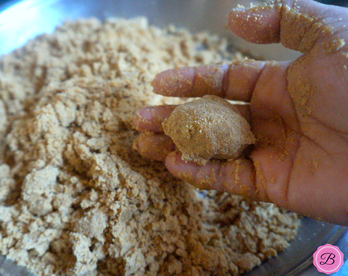 Making Ladoos by Hand