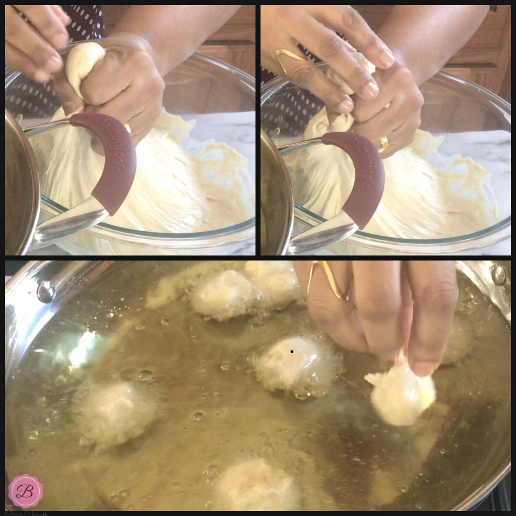Collage of Pictures Showing How to Make Fugias
