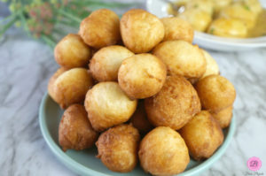 Fugias on a Turquoise Platter