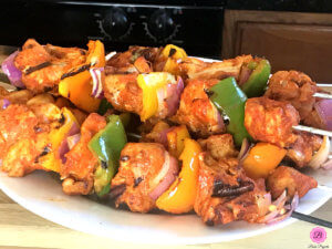 Grilled Chicken Kebabs