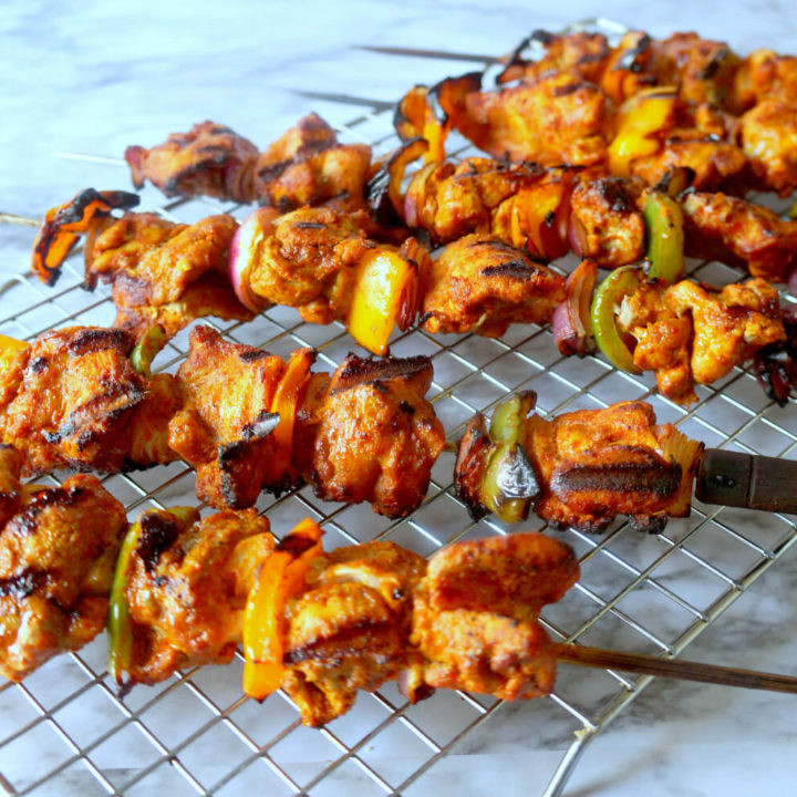 Grilled Chicken Kababs