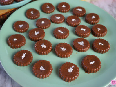 Close Up Shot of Chocolate Peda