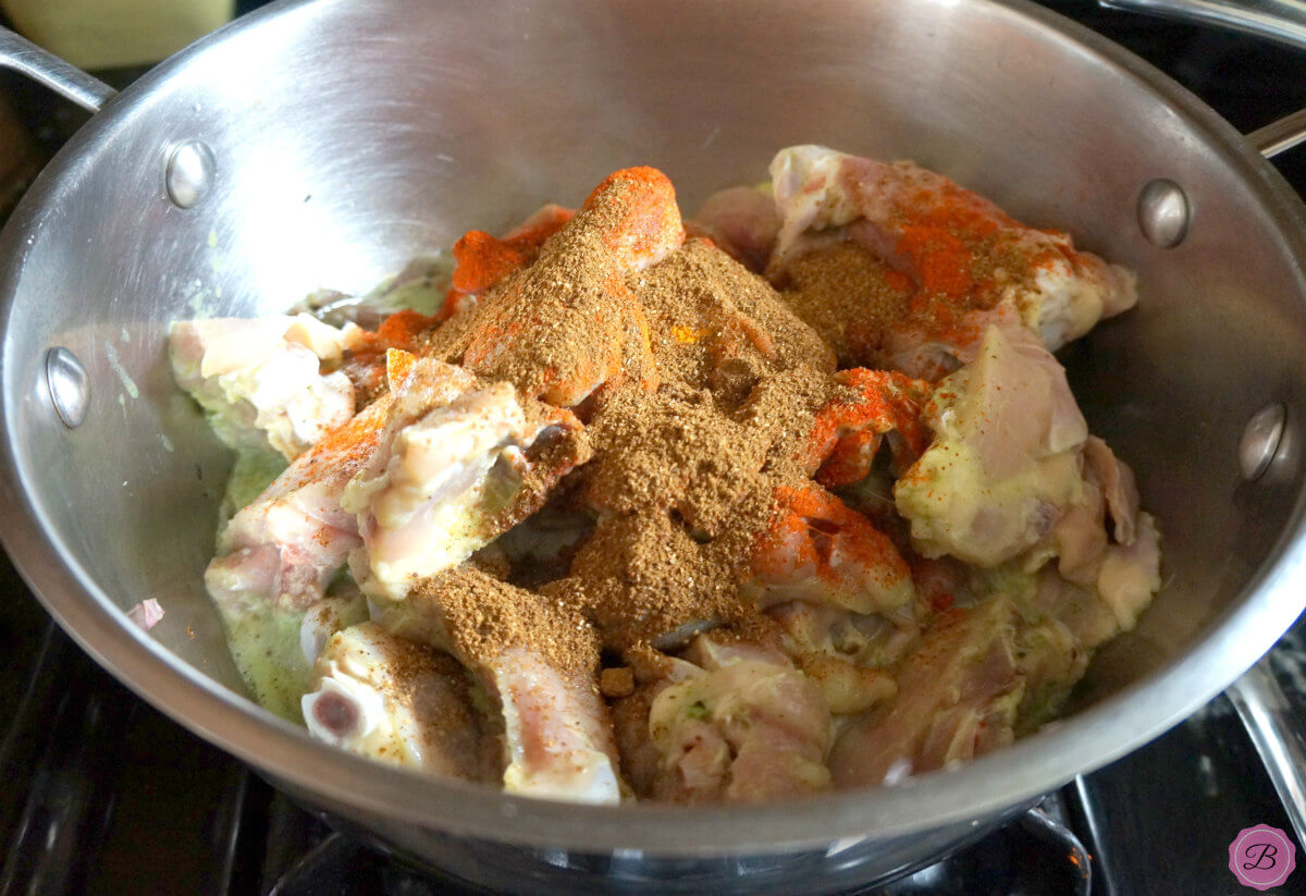 Chicken with Garam Masala Powder