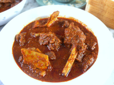 Close-up Photo of Lamb Vindaloo