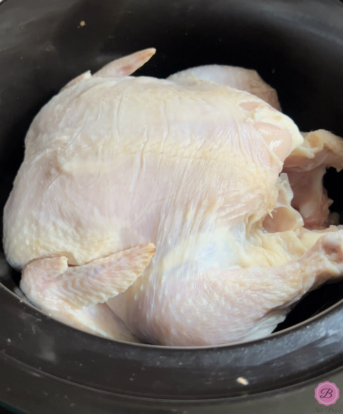 Whole Chicken in Slow Cooker