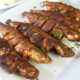 Fried Mackerel on a White Platter