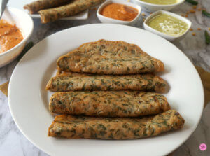 Tev Dosa on a White Plate