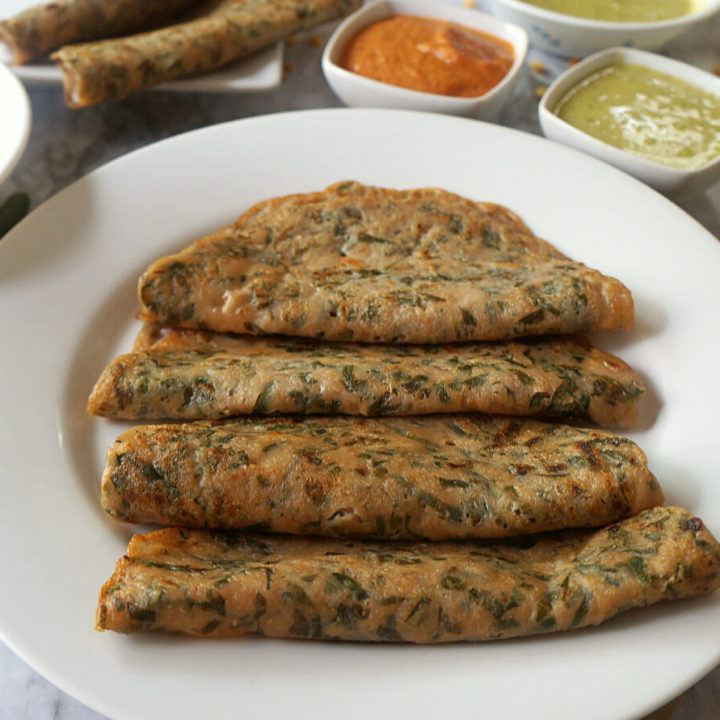 Tev Dosa on a White Plate